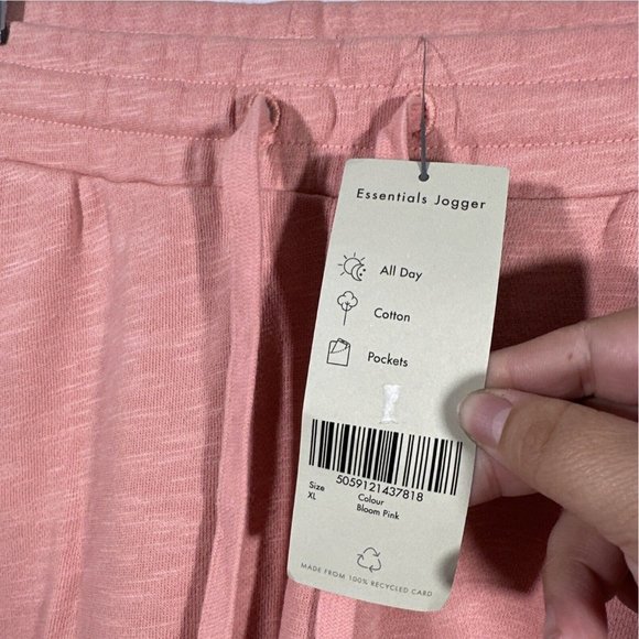 NWT‎ Sweaty Betty [ XL 14 ] Essentials Pocket Jogger Sweats in Bloom Pink - Picture 7 of 16
